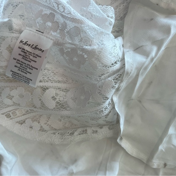 FOR LOVE & LEMONS LOVEBIRD LACE MIDI DRESS - Picture 15 of 16